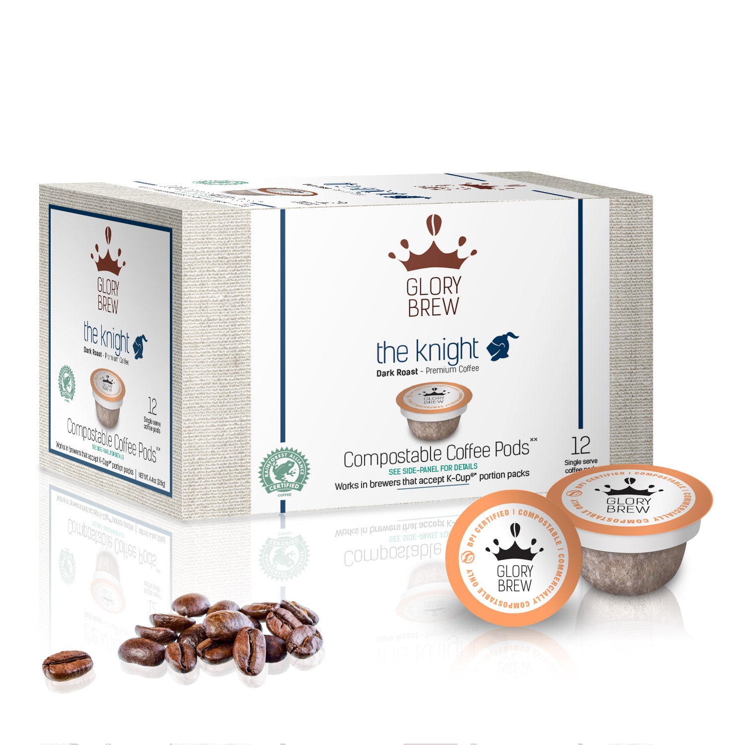 Glorybrew&rsquo;s fully Compostable Coffee Pods for Keurig KCup Machines 