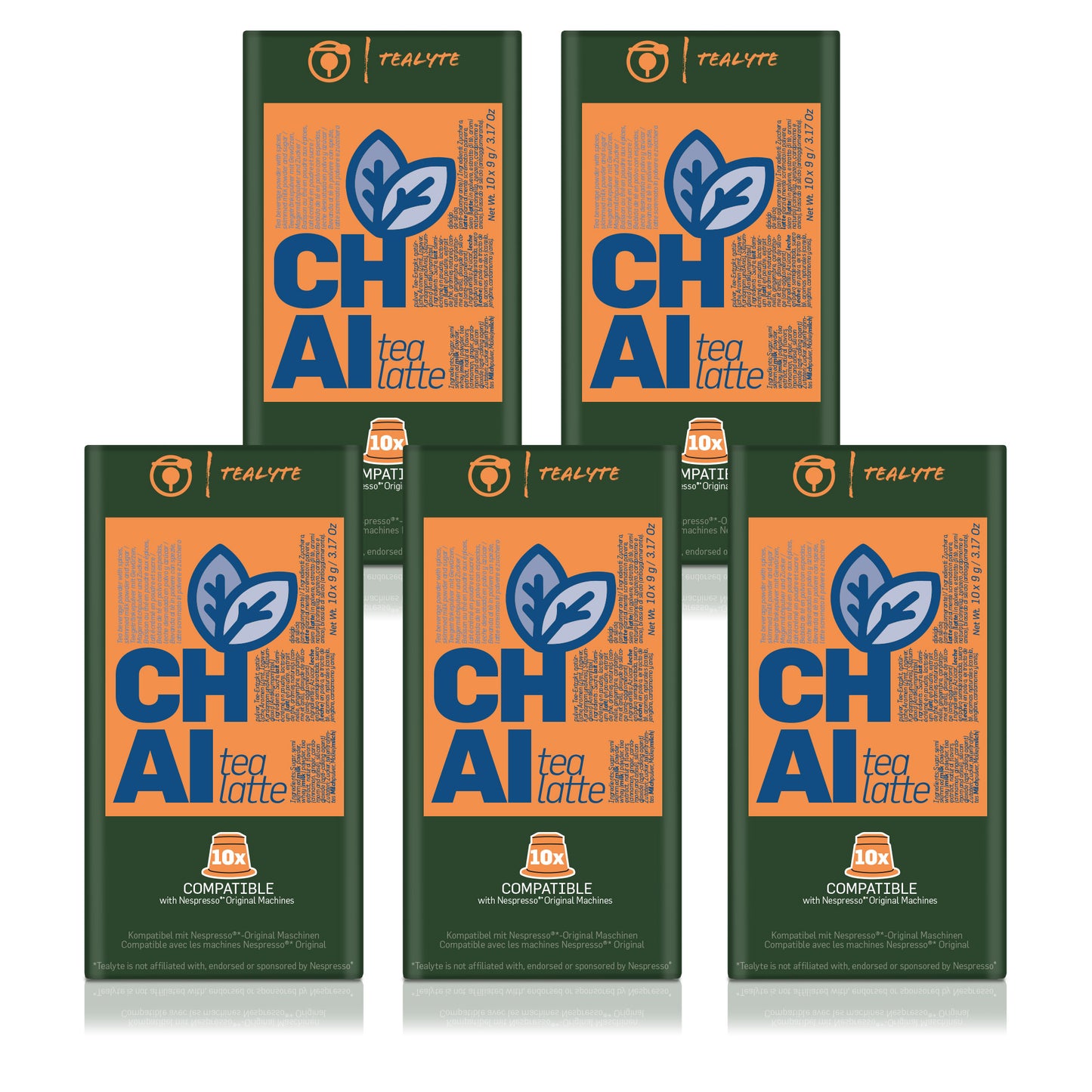 Chai Latte (contains dairy) Value Pack - 50 Pods