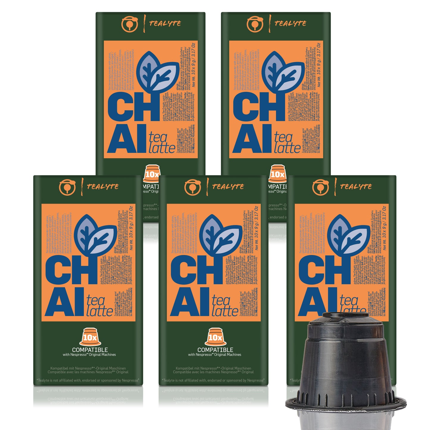 Chai Latte (contains dairy) Value Pack - 50 Pods