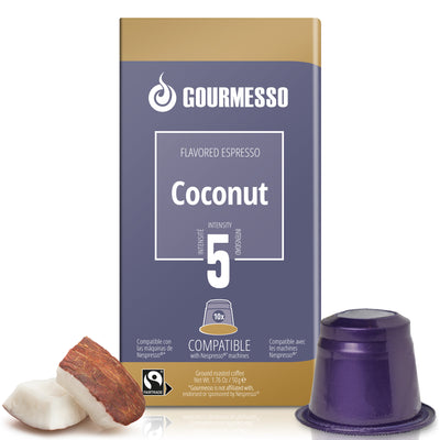 Gourmesso Coconut - Fairtrade - 10 Pods