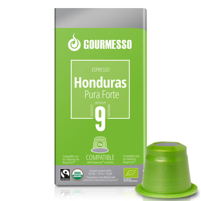 Gourmesso Honduras Pura Forte - Organic/Fairtrade - 10 Pods