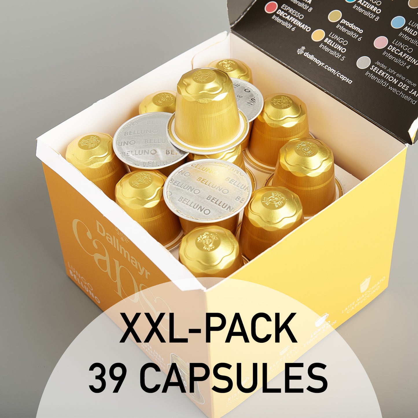 Capsa Lungo Belluno XXL - 39 pods