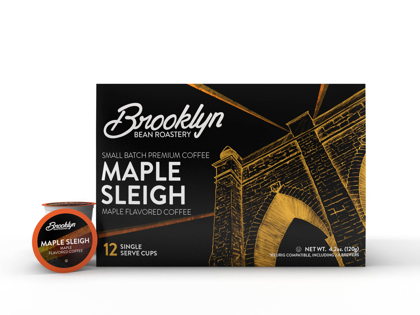 Maple Sleigh Flavored Coffee - 12 Pods