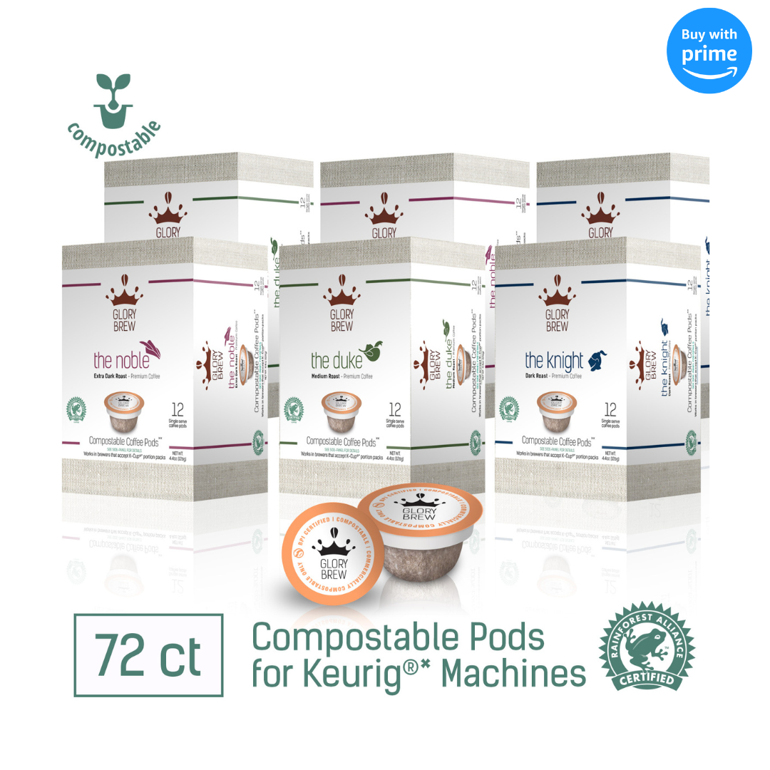 3-Blend Variety Pack - 72 Compostable Pods