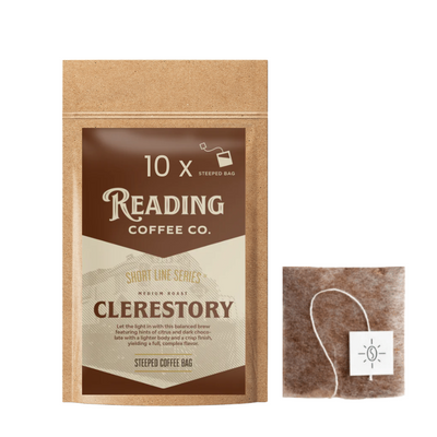 Clerestory - Steeped Single Serve Coffee - 10 bags