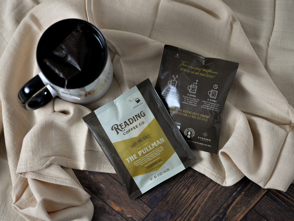 The Pullman - Steeped Single Serve Coffee - 10 bags