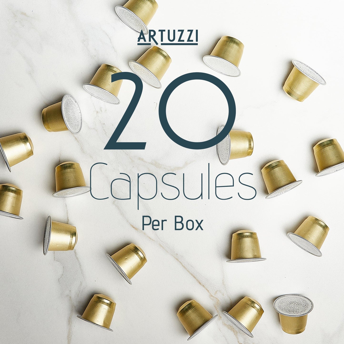 Artuzzi 120ct Decaf Espresso Pods For Nespresso Compatible Capsules Machines