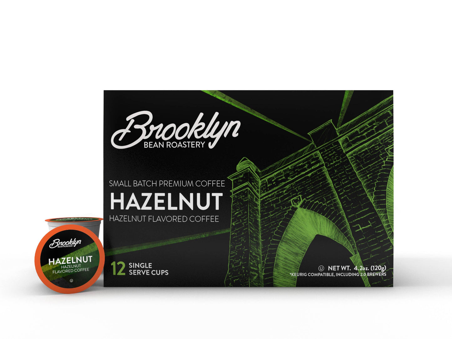 Hazelnut Flavored Coffee - 12 Pods