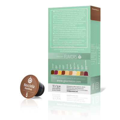 Flavored Coffee Capsules for Nespresso Machines - Gourmesso Coffee